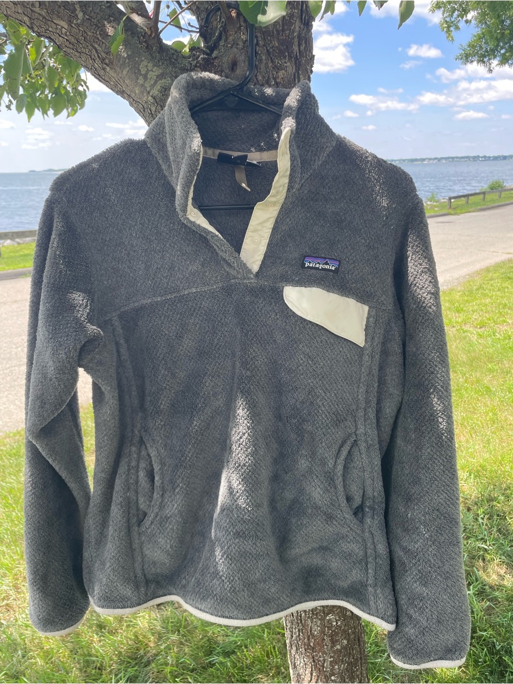 Patagonia Gray Retool Fleece Pullover